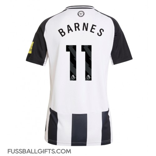 Newcastle United Harvey Barnes #11 Fußballbekleidung Heimtrikot Damen 2024-25 Kurzarm